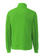 Edge Half Zip in light green