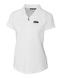 Seattle Seahawks Americana Cutter & Buck Forge Stretch Womens Short Sleeve Polo White Mannequin