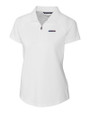 San Francisco 49ers Americana Cutter & Buck Forge Stretch Womens Short Sleeve Polo White Mannequin