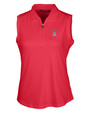 Los Angeles Angels Stars & Stripes Cutter & Buck Forge Stretch Womens Sleeveless Polo CDR_MANN_HG 1