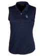 Colorado Rockies Stars & Stripes Cutter & Buck Forge Stretch Womens Sleeveless Polo Liberty Navy Mannequin