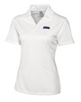 Seattle Seahawks Americana Cutter & Buck CB Drytec Genre Textured Solid Womens Polo WH_MANN_HG 1