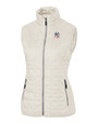 New York Yankees Stars & Stripes Cutter & Buck Rainier PrimaLoft® Womens Eco Insulated Full Zip Puffer Vest CCO_MANN_HG 1