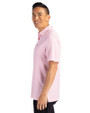 Seattle Mariners Stars & Stripes Cutter & Buck Pike Double Dot Print Stretch Mens Polo Cardinal Red Side