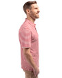 Chicago White Sox Stars & Stripes Cutter & Buck Virtue Eco Pique Stripe Recycled Mens Polo Cardinal Red Side