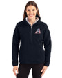 Arizona Diamondbacks Stars & Stripes Cutter & Buck Cascade Eco Fleece Womens Pullover Jacket Navy Blue Front