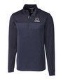 Chicago Bears Americana Cutter & Buck Traverse Stripe Stretch Quarter Zip Mens Pullover LYN_MANN_HG 1