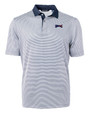 Philadelphia Eagles Americana Cutter & Buck Virtue Eco Pique Micro Stripe Recycled Mens Polo NVBW_MANN_HG 1