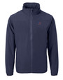 New York Giants Americana Cutter & Buck Charter Eco Knit Recycled Big & Tall Full-Zip Jacket NVBU_MANN_HG 1