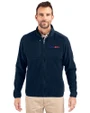 Pittsburgh Steelers Americana Cutter & Buck Cascade Eco Sherpa Mens Big & Tall Fleece Jacket Navy Blue Front