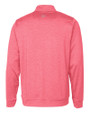 Minnesota Vikings Americana Cutter & Buck Stealth Heathered Quarter Zip Mens Pullover Cardinal Red Mannequin Back