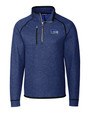 Seattle Seahawks Historic Cutter & Buck Mainsail Sweater-Knit Mens Half Zip Pullover Jacket TBH_MANN_HG 1