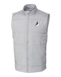 Arizona Cardinals Historic Cutter & Buck Stealth Hybrid Quilted Mens Windbreaker Vest POL_MANN_HG 1