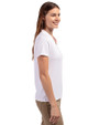 Washington Commanders Cutter & Buck Forge Eco Heathered Stretch Womens Blade Top White Side