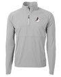 Arizona Cardinals Historic Cutter & Buck Adapt Eco Knit Hybrid Recycled Mens Quarter Zip POL_MANN_HG 1