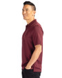 Arizona Cardinals Historic Cutter & Buck Forge Stretch Mens Polo Bordeaux Side