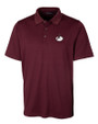Arizona Cardinals Historic Cutter & Buck Forge Stretch Mens Polo Bordeaux Mannequin