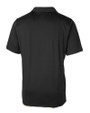 Las Vegas Raiders Historic Cutter & Buck Forge Stretch Mens Polo Black Mannequin Back