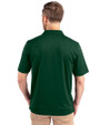 Green Bay Packers Historic Cutter & Buck Forge Stretch Mens Big and Tall Polo Hunter Green Back