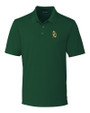 Green Bay Packers Historic Cutter & Buck Forge Stretch Mens Polo Hunter Green Mannequin