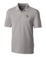 Green Bay Packers Historic Cutter & Buck Forge Stretch Mens Polo Polished Medium Gray Mannequin