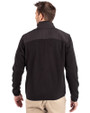 Indianapolis Colts Historic Cutter & Buck Cascade Eco Fleece Mens Full Zip Jacket Black Back