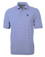 Indianapolis Colts Historic Cutter & Buck Virtue Eco Pique Stripe Recycled Mens Big and Tall Polo TBL_MANN_HG 1