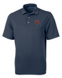Chicago Bears Historic Cutter & Buck Virtue Eco Pique Recycled Mens Big and Tall Polo NVBU_MANN_HG 1
