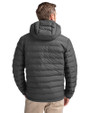 Cleveland Browns Historic Cutter & Buck Mission Ridge Repreve® Eco Insulated Mens Puffer Jacket Elemental Grey Back