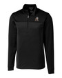 Cleveland Browns Historic Cutter & Buck Traverse Stripe Stretch Quarter Zip Mens Pullover BL_MANN_HG 1