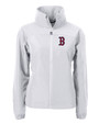 Boston Red Sox Cutter & Buck Charter Eco Recycled Womens Full-Zip Jacket POL_MANN_HG 1