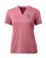 St. Louis Cardinals- Cutter & Buck Forge Recycled Four-Way Stretch Heathered Womens Blade Top Cardinal Red Heather Mannequin