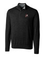 Arkansas Razorbacks College Vault Cutter & Buck Lakemont Tri-Blend Mens Quarter Zip Pullover Sweater BL_MANN_HG 1