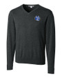 Air Force Falcons College Vault Cutter & Buck Lakemont Tri-Blend Mens V-Neck Pullover Sweater Charcoal Heather Mannequin
