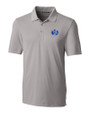Air Force Falcons College Vault Cutter & Buck Forge Stretch Mens Big and Tall Polo Polished Medium Gray Mannequin
