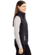 Air Force Falcons College Vault Cutter & Buck Rainier PrimaLoft® Womens Eco Insulated Full Zip Puffer Vest Black Side