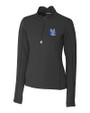 Air Force Falcons College Vault Cutter & Buck Traverse Stretch Eco Quarter Zip Womens Pullover Black Mannequin