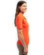 Auburn Tigers College Vault Cutter & Buck Virtue Eco Pique Recycled Womens Polo College Orange Side