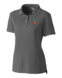 UCF Knights College Vault Cutter & Buck Advantage Eco Tri-Blend Pique Womens Polo Elemental Grey Mannequin