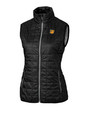 Baylor Sailor Bear College Vault Cutter & Buck Rainier PrimaLoft® Womens Eco Insulated Full Zip Puffer Vest BL_MANN_HG 1