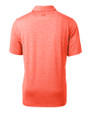 Auburn Tigers College Vault Cutter & Buck Forge Heathered Stretch Mens Polo College Orange Heather Mannequin Back