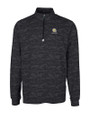 Albany State University Golden Rams Cutter & Buck Traverse Stretch Eco Camo Print Quarter Zip Mens Big and Tall Pullover BL_MANN_HG 