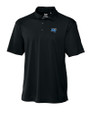 Middle Tennessee Blue Raiders Cutter & Buck Genre Textured Solid Mens Polo Black Mannequin