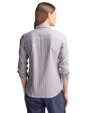 Oregon State Beavers College Vault Cutter & Buck Stretch Oxford Stripe Womens Long Sleeve Dress Shirt Charcoal Back
