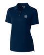 Penn State Nittany Lions College Vault Cutter & Buck Advantage Eco Tri-Blend Pique Womens Polo Liberty Navy Mannequin