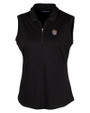 LSU Tigers College Vault Cutter & Buck Forge Stretch Womens Sleeveless Polo Black Mannequin