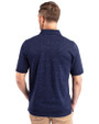 Old Dominion Monarchs College Vault Cutter & Buck Advantage Tri-Blend Space Dye Mens Polo Dark Liberty Navy Back
