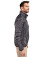 New Mexico State Aggies College Vault Cutter & Buck Rainier PrimaLoft® Mens Eco Insulated Full Zip Printed Puffer Jacket Black Side