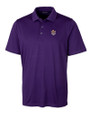 LSU Tigers College Vault Cutter & Buck Forge Stretch Mens Big and Tall Polo College Purple Mannequin