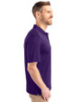 Texas Christian Horned Frogs College Vault Cutter & Buck Forge Stretch Mens Big and Tall Polo College Purple Side